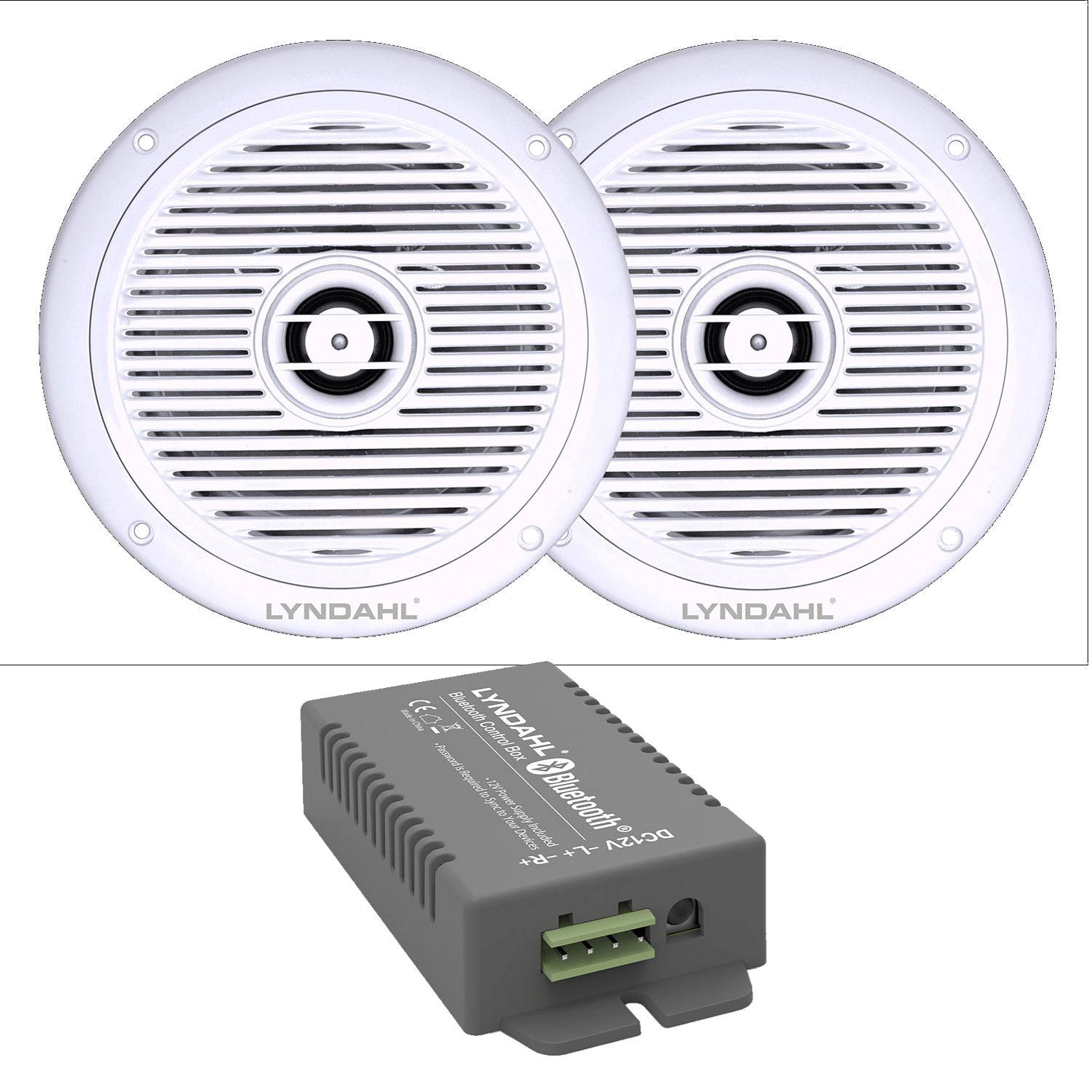 LYNDAHL Lautsprecher-Set, CS200BT-AMP und CS180IP, mit 2 oder 4 Lautsprechern